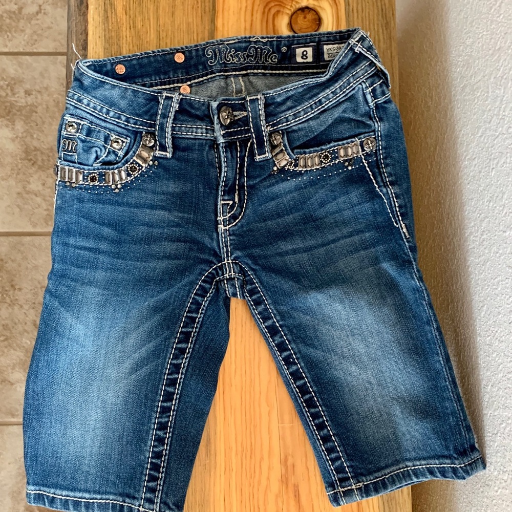 Miss Me Bermuda shorts - girls size 8